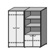 Шкаф комбинированный (4-секционный)