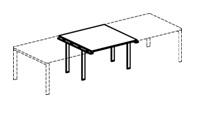 Спринт-Люкс Приставка стола для заседаний Спринт-люкс 1675
